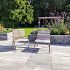 H2O terrastegel 60x60x4 cm Grey mix ( verpakt op ww pallet)