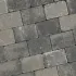 Trommelsteen waalformaat 20x5x7,3 cm - Gothic