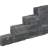 BLOCKSTONE BLACK 15X15X60CM *KP*