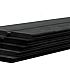 Betowood scherm douglas + afdekkap 187 x 224 cm, zwart geïmpregneerd.