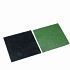 # Rubbertegel 50 x 50 x 4,5 cm, zwart.