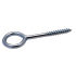 * Schroefhaak oog 30mm verz - 30x14x4mm - dicht