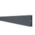Boston Open aluminium lamel 21x100mm L-178cm RAL7016