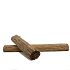 Rietrol 1,5cm dik - 150 x 200 cm - met groen perlondraad gevlochten, meerdere stengels per steek ge