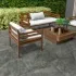 CS Bergamo Antraciet 40x80x4cm