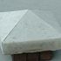 Paalmuts 33 x 33 cm, beton grijs