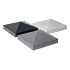 Paalmuts 33 x 33 cm, beton zwart