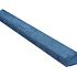 Muurafdekband 60x100cm, antraciet beton