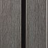 Klasse D WPC WEO60 cladding Dark Grey 33x170mm (wb 140mm) L=3.90m FSC®100%