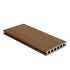 NTW HKC co-extrusie dekdeel houtstructuur 2,3 x 13,8 x 400 cm, Teak.
