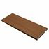 NTW HKC co-extrusie dekdeel houtstructuur 2,3 x 21 x 400 cm, Teak.
