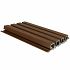 NTW HKC co-extrusie Castellation PRO35 gevelbekleding, 3,3 x 21,5 x 390 cm, Ipe.