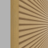 NTW aluminium co-extrusie eindprofiel t.b.v. Castellation PRO, 5 x 5 x 300 cm, Red Cedar.