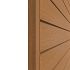 NTW HKC co-extrusie eindprofiel castellation t.b.v. wand bekleding, 7 x 5 x 300 cm, Red Ceda