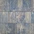 H2O terrastegel 20x30x6 cm Metallica corten ( verpakt op ww pallet)