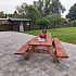 H2O terrassteen 20x30x6 cm Triple ( verpakt op ww pallet)