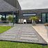 H2O terrastegel 40x80x5 cm Grey mix ( verpakt op ww pallet)