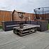 Patio terrastegel 90x90x6 cm Light Grey  ( verpakt op ww pallet)