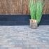 Linia palissade 15x15x80cm Antraciet