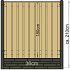 # TC Betonpaal glad mdk 10 x 10 x 310 cm, GRIJS HOEKPAAL t.b.v. 2 betonplaten