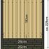 TC Betonpaal glad mdk 10 x 10 x 310 cm, ANTRACIET, HOEKPAAL t.b.v. 2 betonplaten
