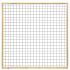 Eco gaastrellis, 180 x 180 cm, met maas 7,5 x 7,5 cm, in raamwerk 4,5 x 4,5 cm, groen geimp