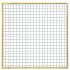 Eco gaastrellis, 180 x 180 cm, met maas 7,5 x 7,5 cm, in raamwerk 4,5 x 4,5 cm, groen geimp