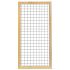 # TC Grenen betonijzertrellis, 90 x 180 cm, met maas 7,5 x 7,5 cm, in raamwerk 4,5 x 7 cm, groen gei