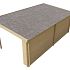 Blokhut - Tuinhuis Chappo | 28 mm | vuren honinggeel geïmpregneerd