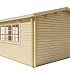 Blokhut - Tuinhuis Blackpool | 58 mm | vuren honinggeel geïmpregneerd