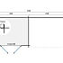 Blokhut - Tuinhuis Freddy | 28 mm | vuren Red Class Wood geïmpregneerd