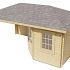 Blokhut - Tuinhuis Christoffer | 28 mm | vuren Red Class Wood geïmpregneerd