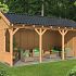 Hamar L Type 6 Douglas Gedroogd Potdekselplank blank