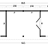 Hamar L Type 12 Douglas Gedroogd Potdekselplank blank