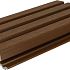 NTW HKC co-extrusie Castellation PRO35 gevelbekleding, 3,3 x 21,5 x 230 cm, Ipe.