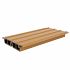 NTW HKC co-extrusie Castellation PRO65 gevelbekleding, 3,3 x 18 x 390 cm, Red Cedar.