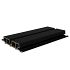 NTW HKC co-extrusie Castellation PRO65 gevelbekleding, 3,3 x 18 x 390 cm, Ebony zwart.