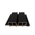 NTW HKC co-extrusie Castellation PRO65 gevelbekleding, 3,3 x 18 x 290 cm, Ebony zwart.