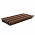 NTW HKC co-extrusie Castellation PRO65 gevelbekleding, 3,3 x 18 x 290 cm, Ipe.