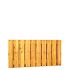 Grenen gesch plankenscherm 21-planks 15 mm, 180 x 89 cm, verticaal recht, groen geïmpregneerd.