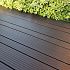Thermo Bamboe Melody 18x155mm dark - L186 cm - grof/glad-Woca olie clip - kops tong + groe