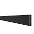 Boston Open aluminium lamel 21x100mm L-178cm RAL9005