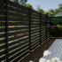 Boston Open aluminium lamel 21x100mm L-178cm RAL9005