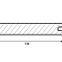 WPC 22,5x138mm Fiberdeck Exotics massief Ipé - L=3.90m FSC®100%