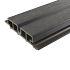 Klasse E WPC WEO60 Gardenwall Dark Grey 33x170mm L 2.90m (wb 140mm) FSC 100%