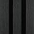 Klasse E WPC WEO35 Gardenwall Ebony Black 33x170mm L 3.90m (wb 140mm) FSC 100%