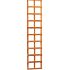 Hardhouten trellis rechthoek 40 x 180 cm.