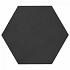 Premium Zeskant Terrastegel 60/52,5x30x4 cm Blackwater