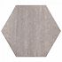 Premium Zeskant Terrastegel 60/52,5x30x4 cm Ivory
