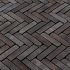 WF60 Ancona getrommeld Zwart-Blauw-Bruin